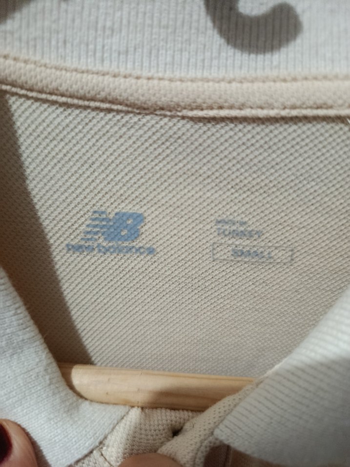 Bej New Balance Erkek Polo Tişört - Görsel 2