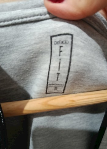 Gri Fermuarlı Erkek Spor Sweatshirt - Görsel 4