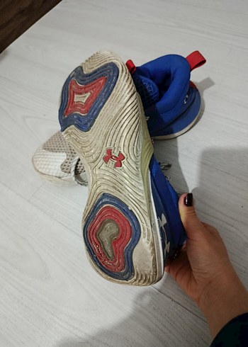 Mavi Under Armour Basketbol Ayakkabısı - Görsel 5