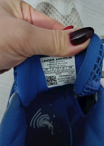 Mavi Under Armour Basketbol Ayakkabısı - Görsel 4