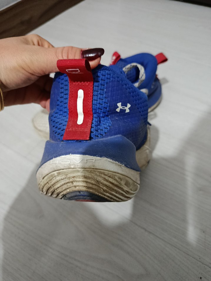 Mavi Under Armour Basketbol Ayakkabısı - Görsel 3