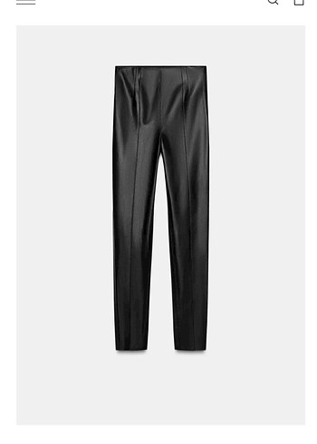 Deri Kadın Skinny Pantolon Camel Renk - Görsel 4