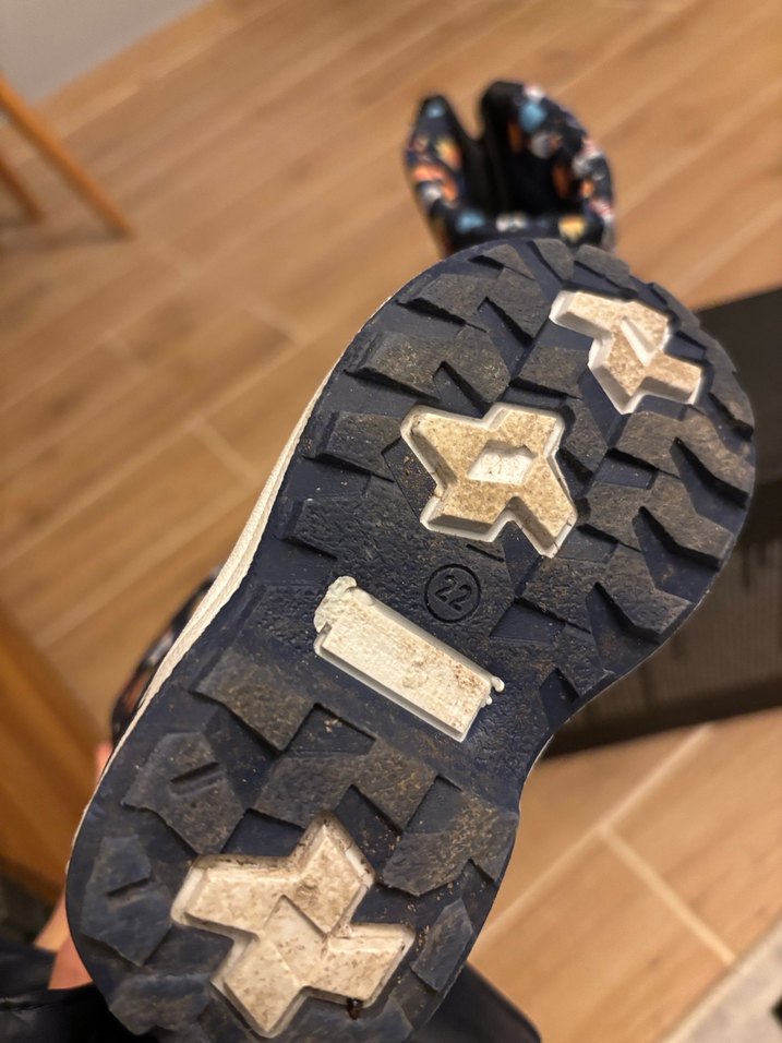 Çocuk Çok Renkli Baskılı Cırtlı Bot - Görsel 5