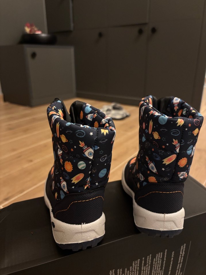 Çocuk Çok Renkli Baskılı Cırtlı Bot - Görsel 4