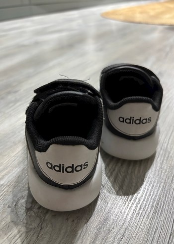 Siyah Erkek Çocuk Spor Ayakkabı Velcro - Görsel 5