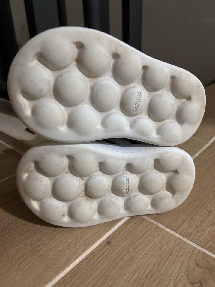 Siyah Erkek Çocuk Spor Ayakkabı Velcro - Görsel 3