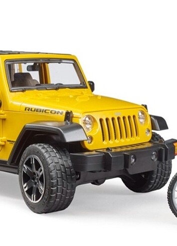 Jeep W. Rubicon & Bisiklet Ve Sürücüsü