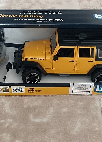 Beden Renk Jeep W. Rubicon & Bisiklet Ve Sürücüsü