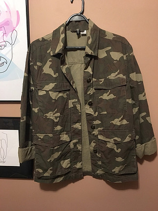 H&M Kamuflaj Ceket