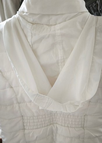 Kız Çocuk Beyaz Fermuarlı Yelek LCW - Görsel 9