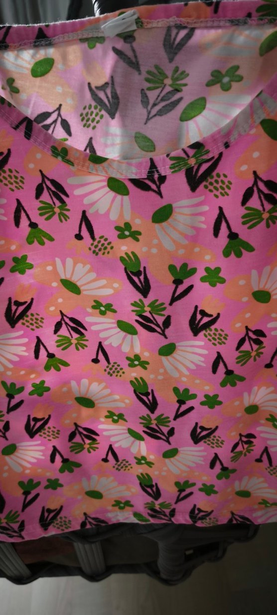 Çiçek Desenli Pembe Kız Çocuk Straplez Atlet - Görsel 2