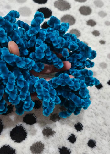 Turkuaz Renkli Topuz Tokası - Görsel 3