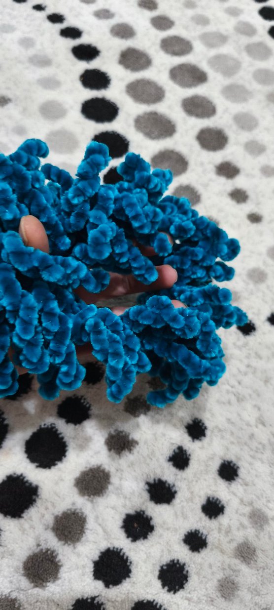 Turkuaz Renkli Topuz Tokası - Görsel 3