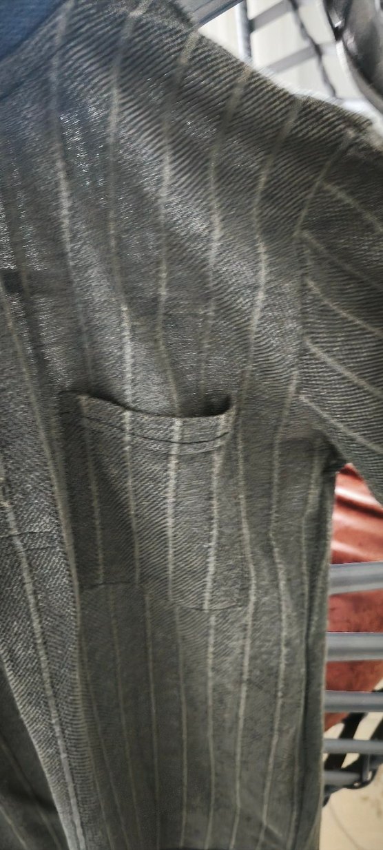 Düğmeli Gri Erkek Polo Tişört - Görsel 5