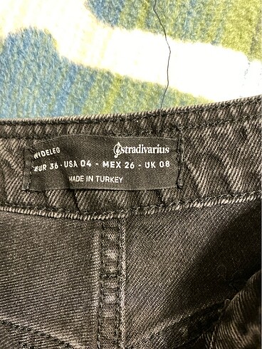 38 Beden siyah Renk Bayan Geniş pantalon