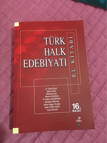 Türk Halk Edebiyatı Kitabı