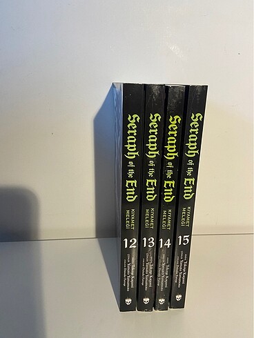 SERAPH OF THE END TÜRKÇE 12-15 MANGA SETI