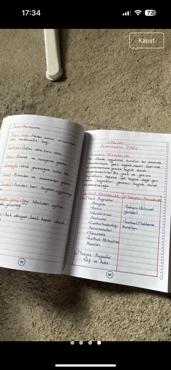 KPSS Vatandaşlık Ders Notu - Görsel 4