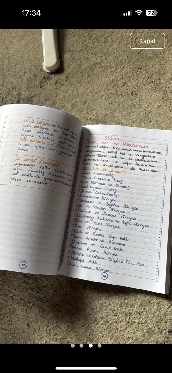 KPSS Vatandaşlık Ders Notu - Görsel 3