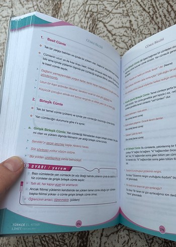 TYT Türkçe El Kitabı - Limit Yayınları - Görsel 4