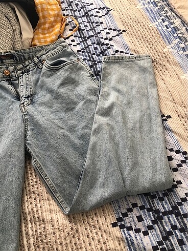 Havuç paça kot pantolon