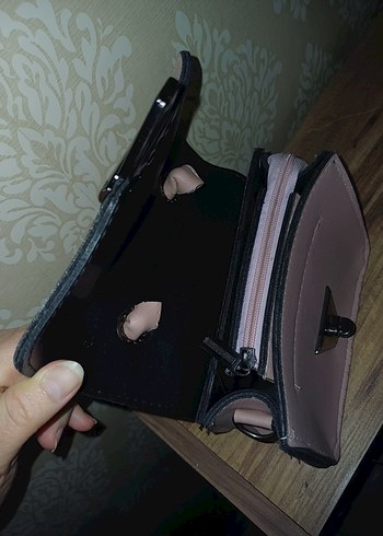  Beden Guess Pastel Pembe Deri Kadın Çanta