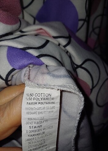 l Beden beyaz Renk Kapüşonlu Sweatshirt Tunik