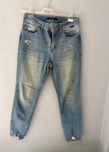 Kadın mavi Jean