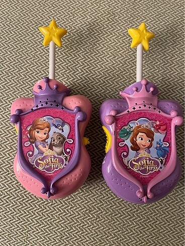 Walkie talkie telsiz Sofia the First