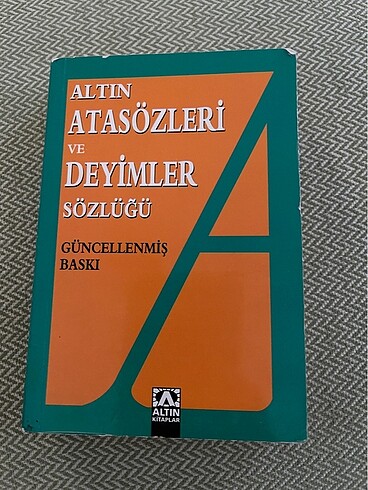 Altın Atasözü deyimler sözlüğü