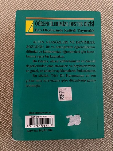  Altın Atasözü deyimler sözlüğü