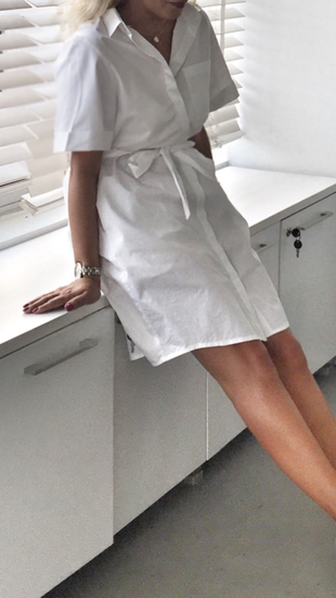 36 Beden beyaz Renk İpekyol yeni sezon gömlek elbise