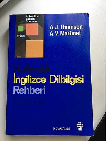 İngilizce grammar kitabi