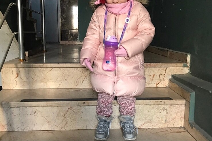 4 Yaş Beden GAP KIZ ÇOCUK MONTU