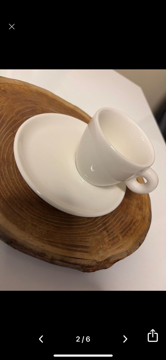 Bonna porselen kahve fincanı takımı - Görsel 2