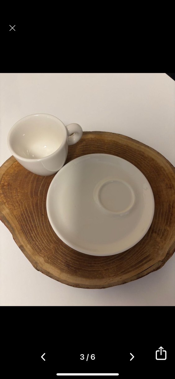 Bonna porselen kahve fincanı takımı - Görsel 3