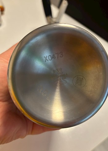 Gri Paslanmaz Çelik Krem Şanti Haznesi - Görsel 6