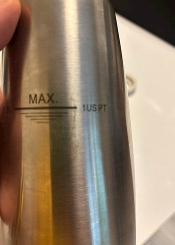 Gri Paslanmaz Çelik Krem Şanti Haznesi - Görsel 5