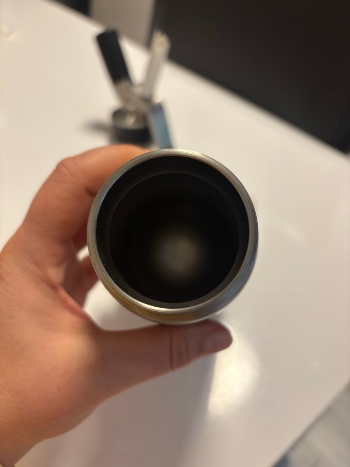 Gri Paslanmaz Çelik Krem Şanti Haznesi - Görsel 4