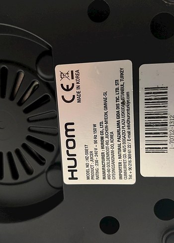 Hurom Yavaş Sıkım Meyve Sıkacağı - Görsel 7