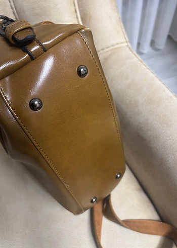 POLO orijinal deri bayan çanta - Görsel 5