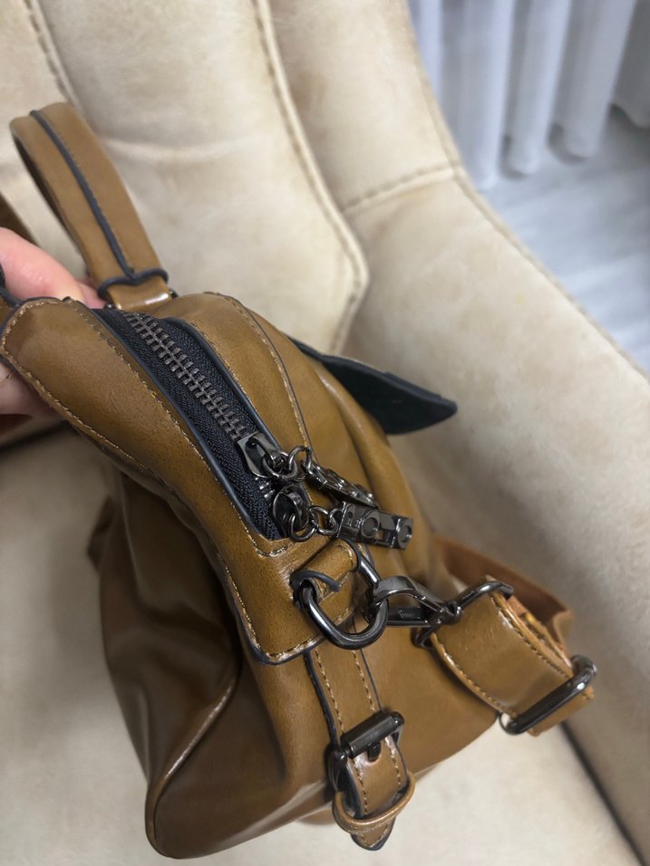 POLO orijinal deri bayan çanta - Görsel 4