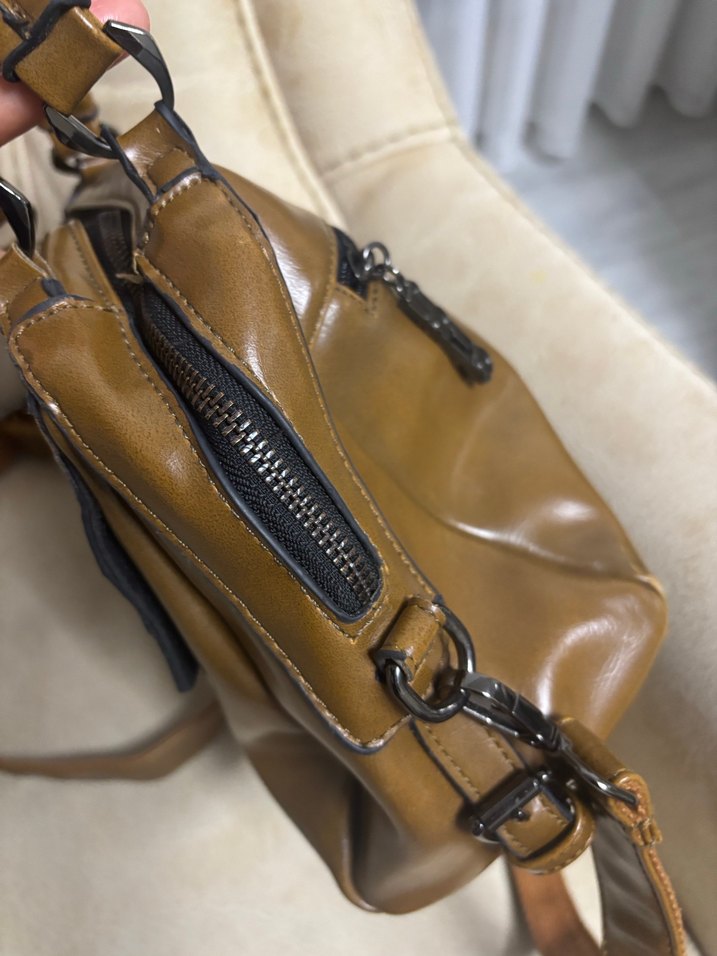 POLO orijinal deri bayan çanta - Görsel 3