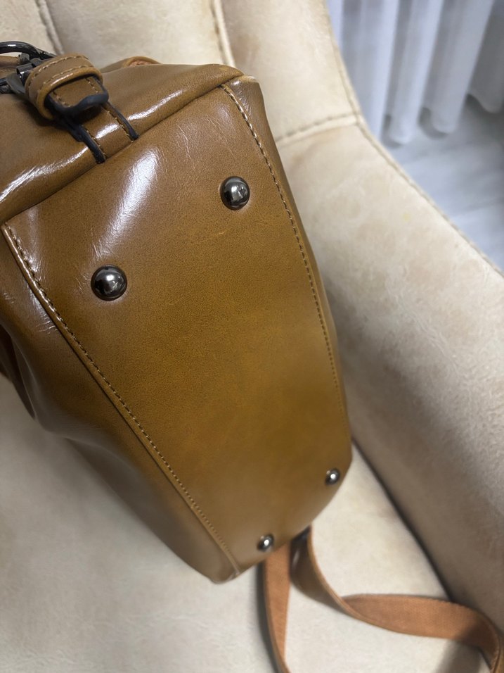 POLO orijinal deri bayan çanta - Görsel 5