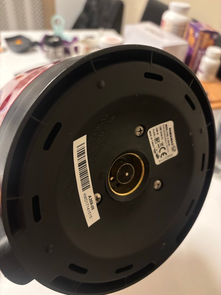 Korkmaz Kırmızı Elektrikli Çaydanlık çaycı - Görsel 3