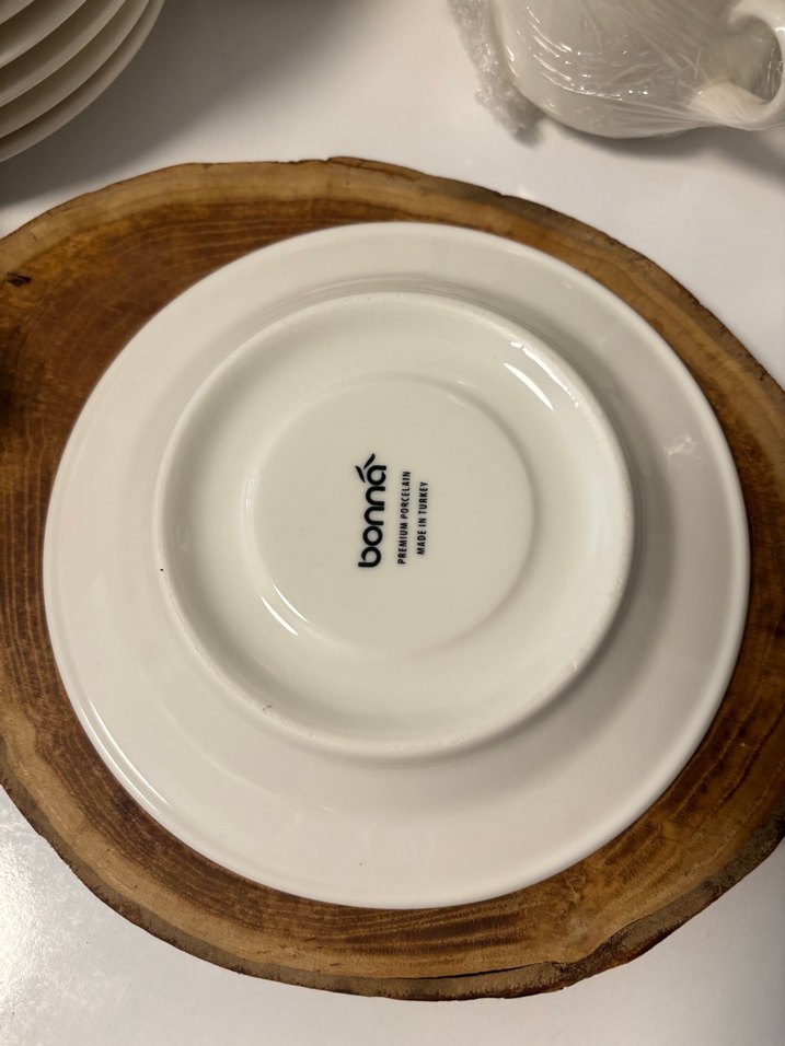 Bonna porselen çay & nescafe fincan takımı - Görsel 3