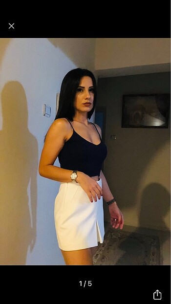 Zara şort etek