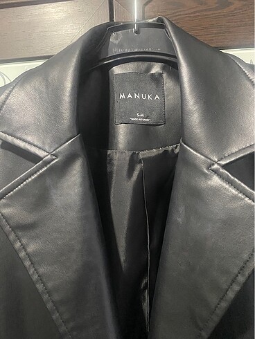 m Beden Manuka Deri Ceket