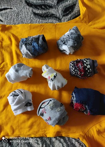 Desenli Gri Erkek Çorapları Seti - Görsel 2