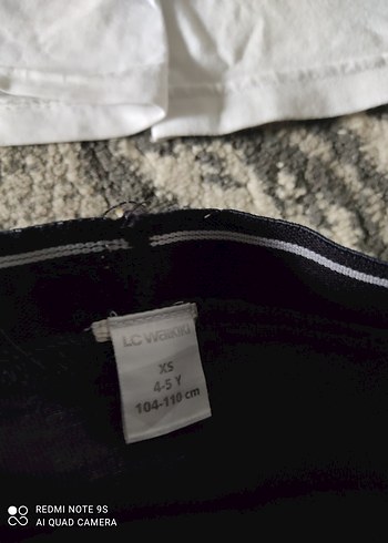 Beyaz Çocuk Atlet ve Gri Tayt Takımı - Görsel 2